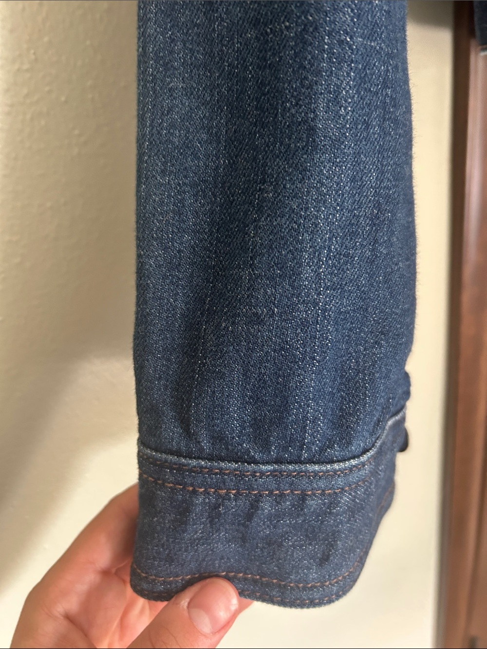 NWOT Old Navy Women's Stonewash Indigo Blue Denim Jacket - Picture 6 of 8
